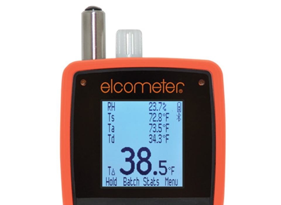 Elcometer 319 Key Feature Screen 2
